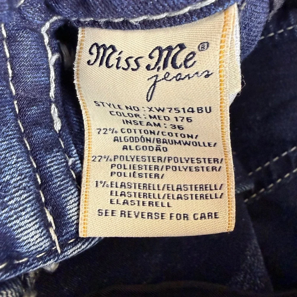 Miss Me Relaxed Boot Jeans Womens 31